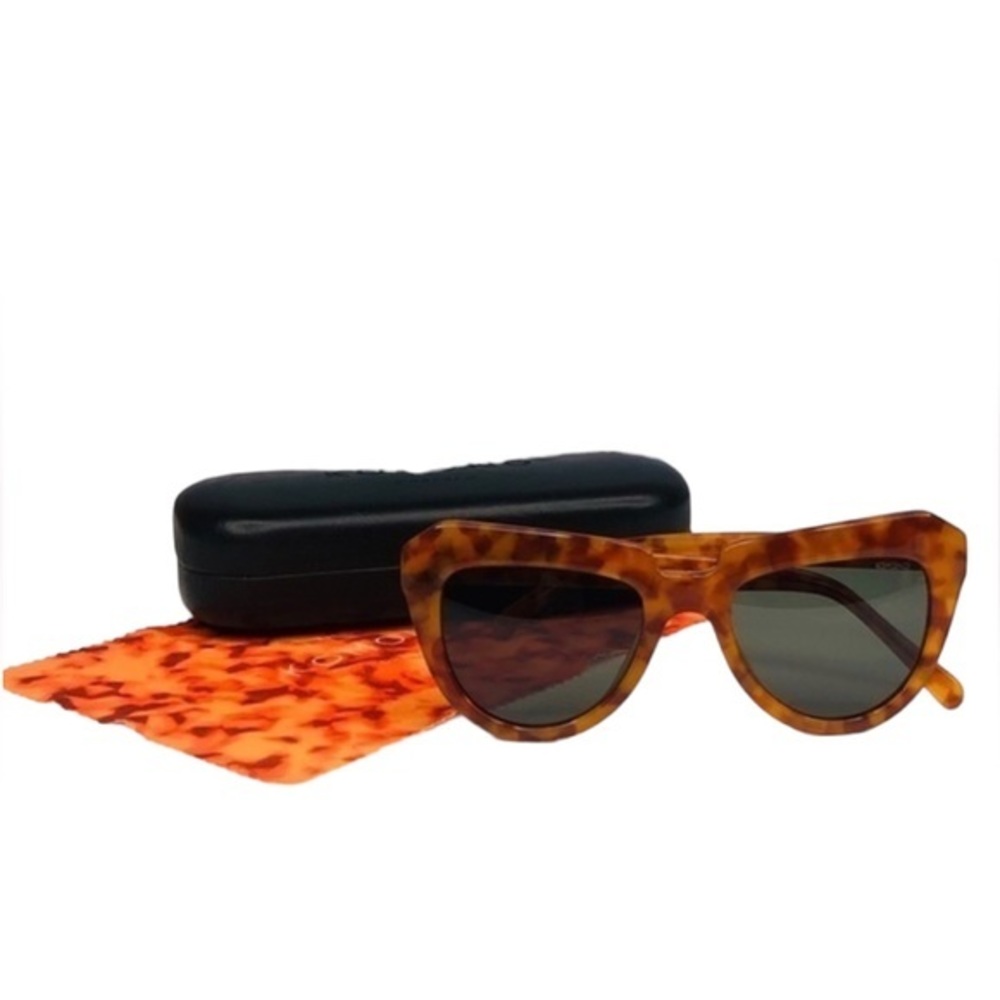 Komono Sunglasses NEW Stella Caramel cat eye - Picture 4 of 7